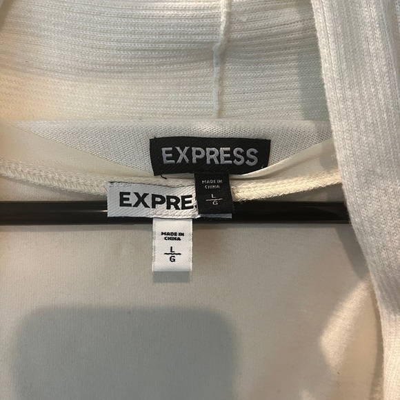 Express Cream Sparkly Sequin Tank Top Shell Spring Easter - Picture 8 of 12